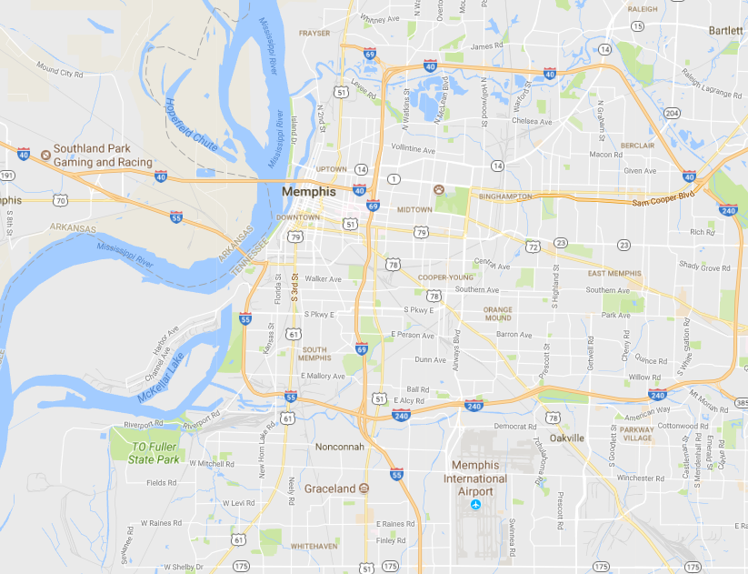 Map Of Graceland Memphis Tn memphis map – The Guest House at Graceland