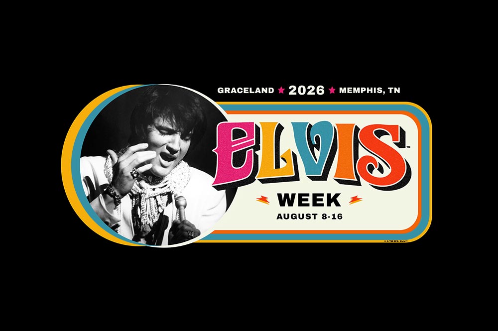 Elvis Week 2026 Horizontal On Black Logo