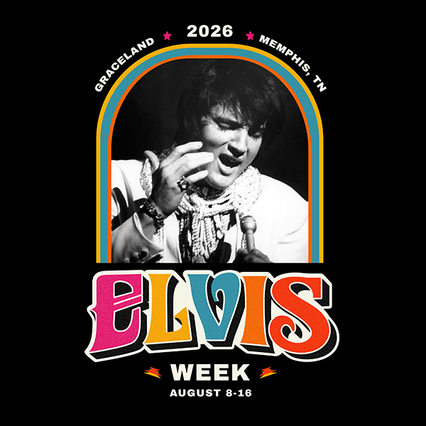 Elvis Week 2026 with black background