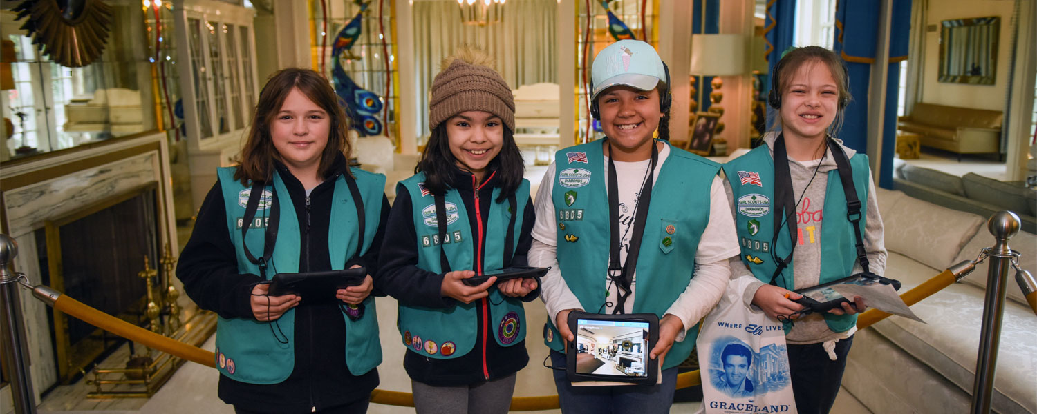Scouts Rock at Graceland