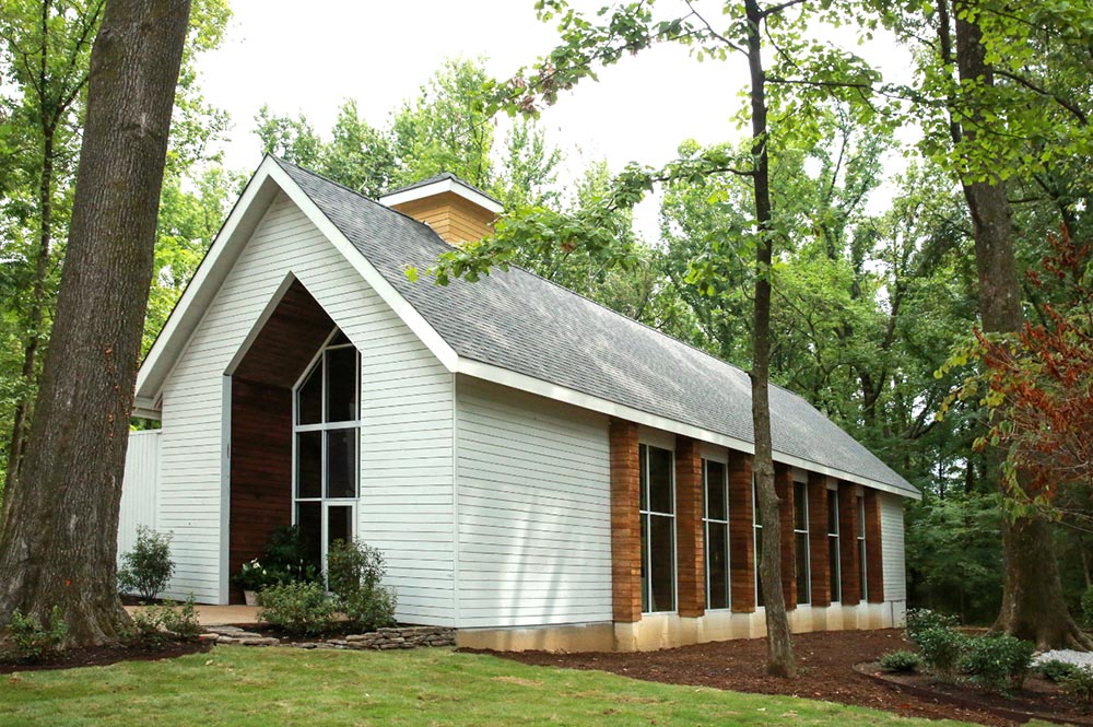 Graceland's Chapel In The Woods - Exterior