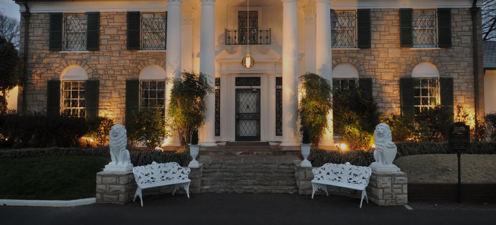 Graceland - front door